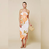 CREAMSICLE MIDI DRESS