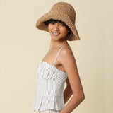 DAY IN THE SUN SAGE STRIPED TANK TOP