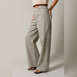 FIRST DAY PLAID PANTS