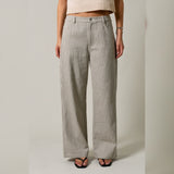 FIRST DAY PLAID PANTS