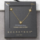 14K GOLD NORTH STAR NECKLACE