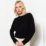 DOWN TO EARTH BLACK CARDIGAN