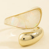 DANIELLE MOTHER OF PEARL WRAP RING