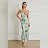 WORTH A MINT FLORAL MIDI DRESS