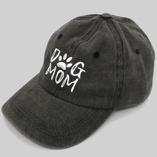 DOG MOM BASEBALL HAT