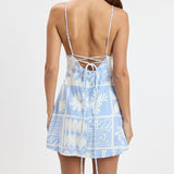 TETRIS ABSTRACT TILE MINI DRESS
