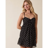 POLKA DOT BABY DOLL DRESS