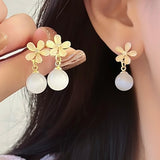 DELLA FLOWER DROP EARRINGS