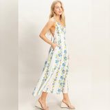 OFF THE VINE FLORAL MAXI DRESS