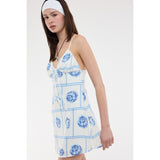 TILE SEASHELL MINI DRESS