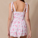 REAL SWEET PINK FLORAL ROMPER