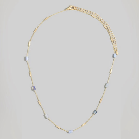 KARINE BLUE STONE NECKLACE