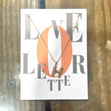 BUBBLE LETTER NECKLACES