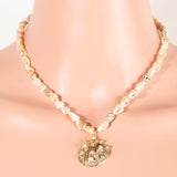 ARIEL SHELL STATEMENT NECKLACE