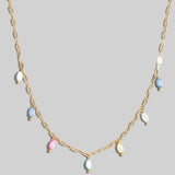 CHANTAL MULTI COLOR BEAD NECKLACE