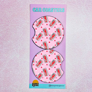 DIET COKE CAR COASTERS