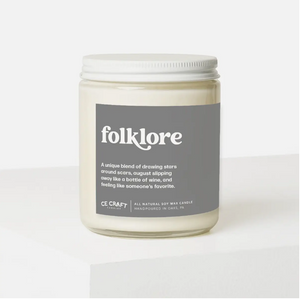 FOLKLORE SOY CANDLE