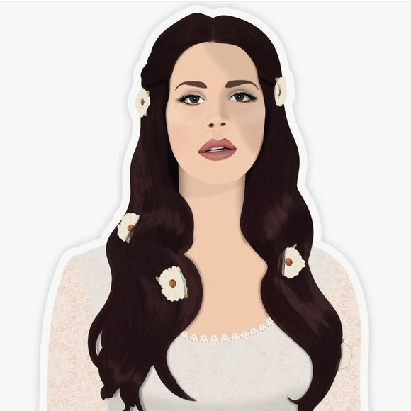 LANA DEL REY STICKER