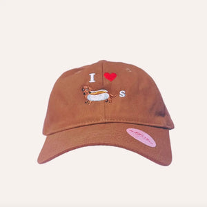 I HEART WEINERS BASEBALL HAT