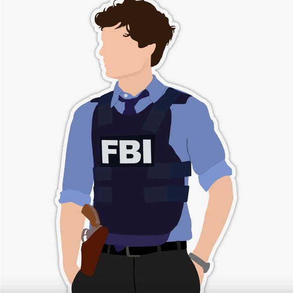 SPENCER REID STICKER