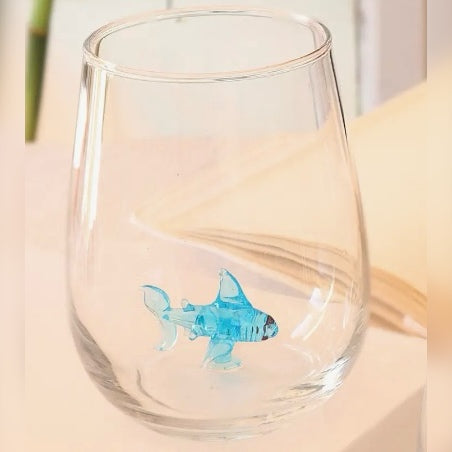 SHARK WINE GLASS