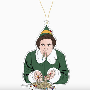 BUDDY THE ELF CHRISTMAS ORNAMENT