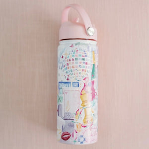 TAYLOR SWIFT COLLAGE WATER BOTTLE