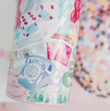 TAYLOR SWIFT COLLAGE WATER BOTTLE