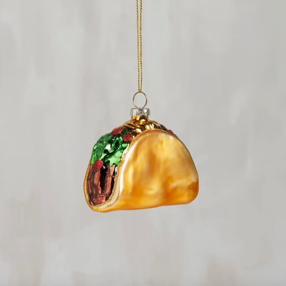 TACO CHRISTMAS ORNAMENT