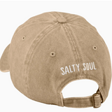 EMBROIDERED SEASHELL BASEBALL HAT