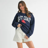 EAST COAST LOBSTER PULLOVER SWEATSHIRT