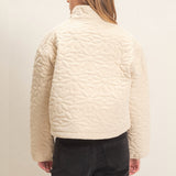 DAISY DAYS CREAM QUILTED JACKET