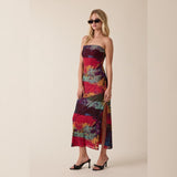 WORK OF ART ABSTRACT MAXI DRESS