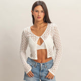 CREAM LIGHTWEIGHT CARDIGAN