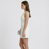 DAY BEFORE WHITE MINI DRESS