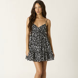 ALL OF THE ABOVE PATTERNED MINI DRESS