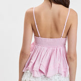 TIME WILL TELL PINK TANK TOP