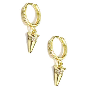ANGELEE SPIKE DANGLE EARRINGS