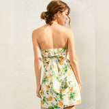 WHEN LIFE GIVES IT TO YOU STRAPLESS MINI DRESS