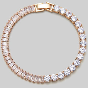 LEILA GOLD RHINESTONE BRACELET