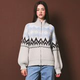 APRES KNIT FULL ZIP SWEATER