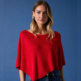 JUST THROW IT ON RED PONCHO