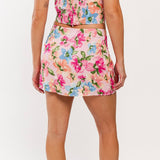 CRAZY IN LOVE FLORAL MINI SKIRT