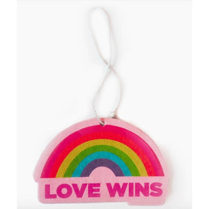 LOVE WINS AIR FRESHENER