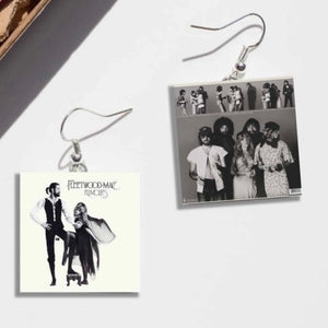 FLEETWOOD MAC RUMOURS VINYL RECORD EARRINGS