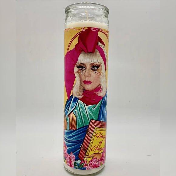 LADY GAGA RELIGIOUS CANDLE