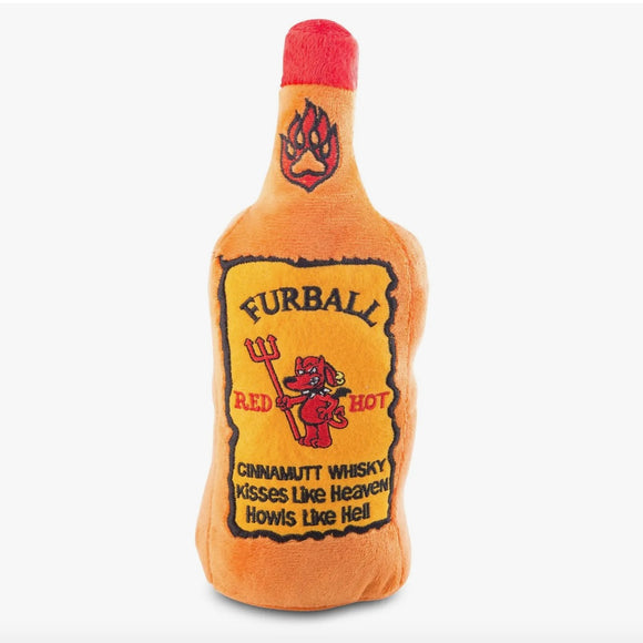 FURBALL CINNAMUTT WHISKEY DOG TOY