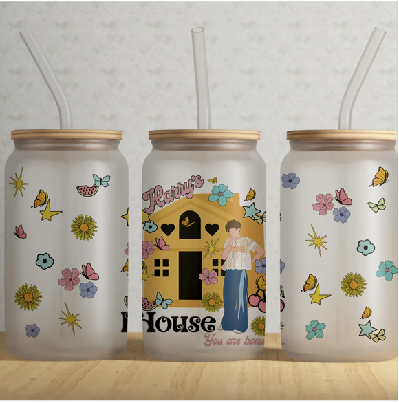 HARRYS HOUSE BEER CAN GLASS