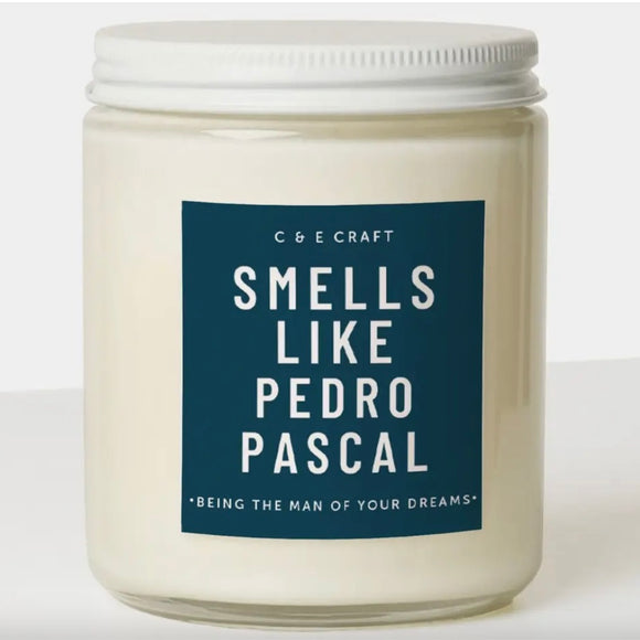 SMELLS LIKE PEDRO PASCAL SOY CANDLE